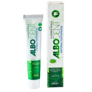 Albuddent Honey and Aloe Vera Toothpaste with Mint Flavor (50 ml)