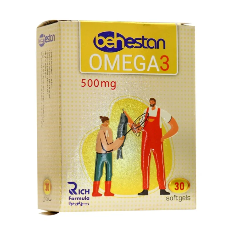 Behestan Omega3 500 Mg 30 Softgels (1)