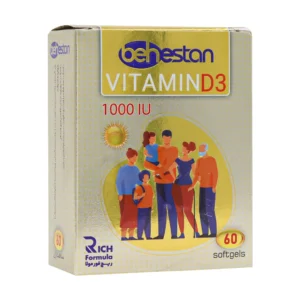 Behestan Vitamin D3 1000 IU 60 Softgels (1)