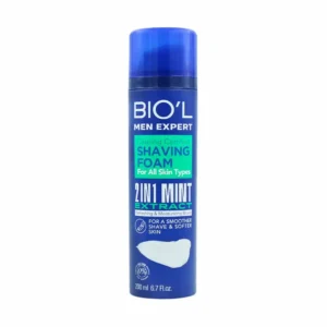 Biol Shaving Foam With Mint Extract 200 ml (1)