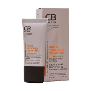 CB Paris SPF50 Sunscreen Cream For Combination To Oily Skin 40 ml