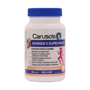 Carusos Natrual Health Womens Super Multi 30 Tablets (1)