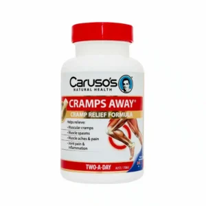Carusos Natural Health Cramps Away 30 Tablets