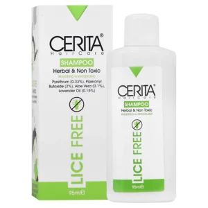 Cerita Herbal & Non Toxic Lice Free Shampoo 95 ml