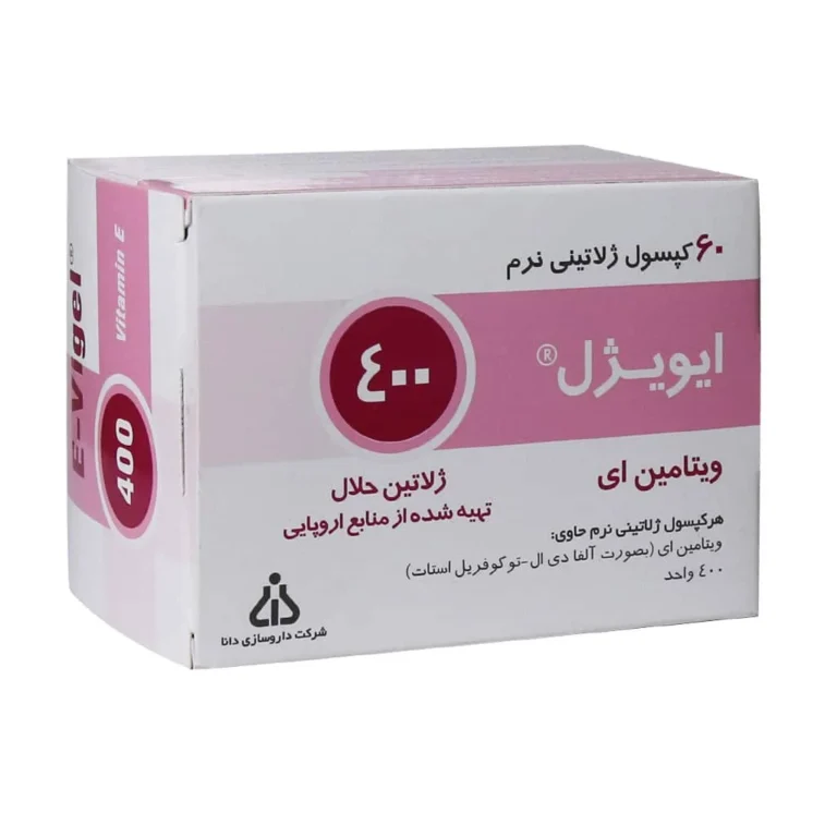 Dana Pharma Vitamin E 400 E-vigel 60 Soft Gelatin Capsules (1)