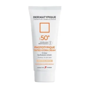 Dermatypique SPF50 Phototypique Tinted Sunscreen Cream For Dry Skin 50ml