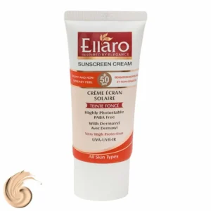 Ellaro Sunscreen Cream SPF50 Tinted
