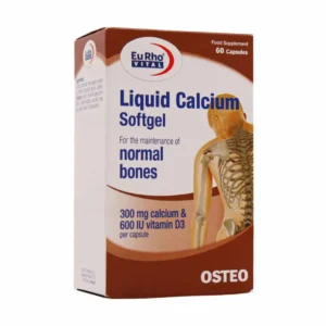 Eurho Vital Liquid Calcium 60 Softgels (2)