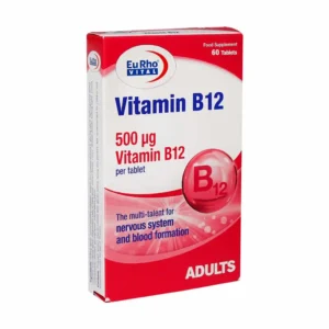 Eurho Vital Vitamin B12 500 µg 60 Tabs (1)
