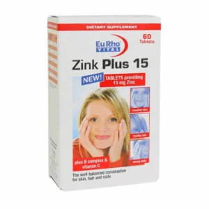 Eurho Vital Zink Plus 15 mg 60 Tabs (3)