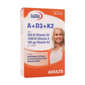 EurhoVital A D3 K2 Vitamins 60 Caps (1)