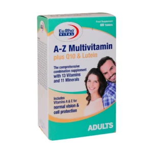 Eurhovital AZ Multivitamin Plus Q10 And Lutein 60 Tablets (1)