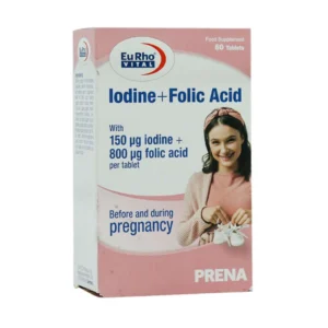 Eurhovital Iodine And Folic Acid 60 Tablets (1)