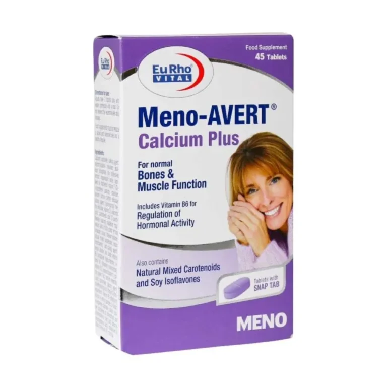 Eurhovital Meno Avert Calcium Plus 45 Tablets (1)
