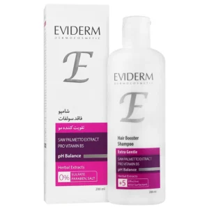 Eviderm Hair Booster Shampoo For All Hair Type 200ml