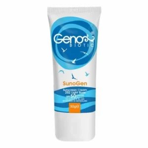 Geno Biotic SunoGen Light Rose Sunscreen Cream For Normal And Dry Skin Spf 50
