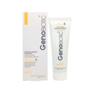 Geno Biotic SunoGen Sunscreen Cream SPF50 (Natural Beige) 50 gr