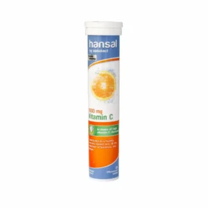 Hansal Vitamin C 1000 Mg Orange Flavour 20 Effervescent Tabs (1)