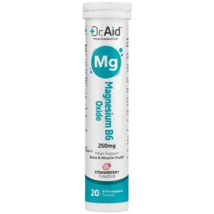 Magnesium B6 Oxide Effervescent Tablets Dr Aid (1)