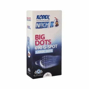 Nach Kodex BIG DOTS 690 G-SPOT 3 PCS