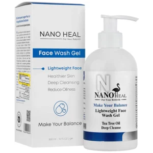 Nanoheal Lightweight Face Wash Gel For All Skin Types 300 ml