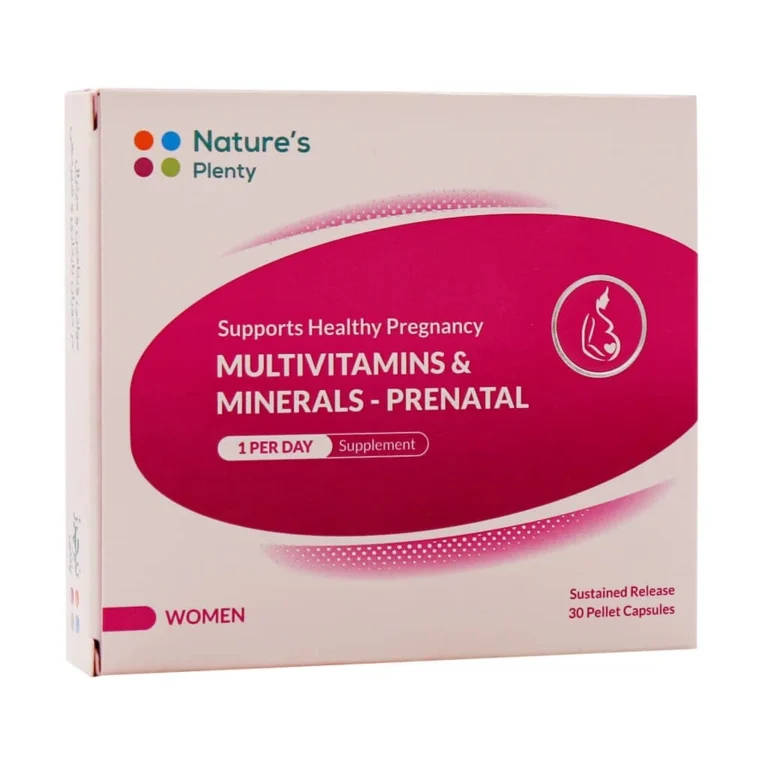 Natures Plenty Prenatal Multivitamin And Mineral Capsules (1)