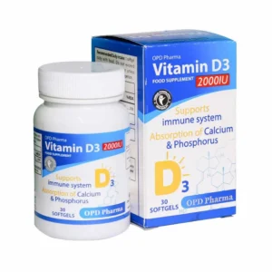 OPD Pharma Vitamin D3 2000 IU Softjels (1)