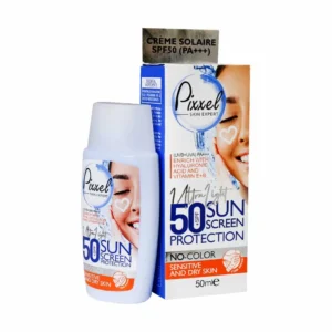 Pixxel SPF50 Sunscreen Cream For Dry and Sensitive Skin 50 ml