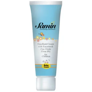 Samin Emollient Cream With Eucerine & Urea 3% For Children 100 mlپ