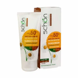 Schon Oil Free Sunscreen SPF50⁺ Cream For Combination And Oily Skins 50ml