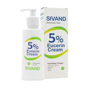 Sivand moisturizing cream containing 5% urea and eucerin